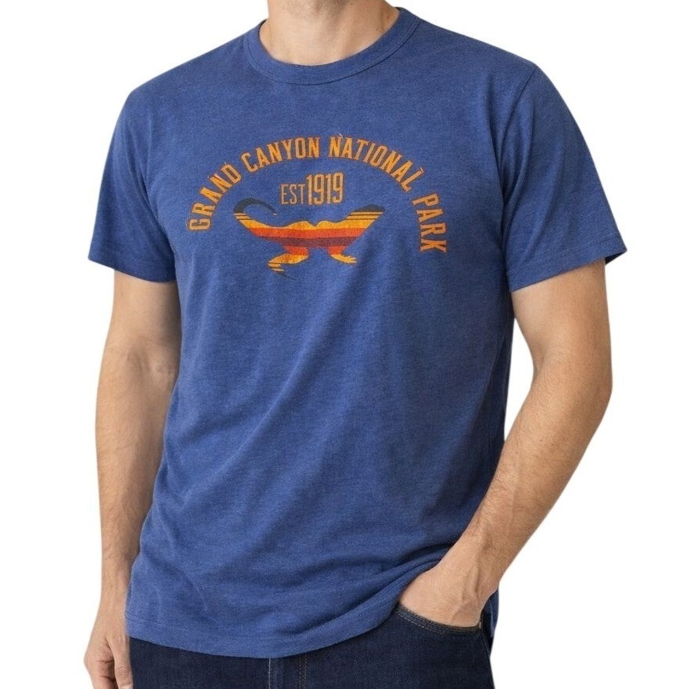 Pendleton Grand Canyon National Park Graphic T-Shirt Mens L Blue Cotton Heritage